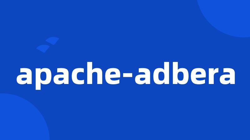 apache-adbera