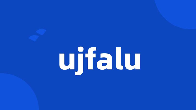 ujfalu