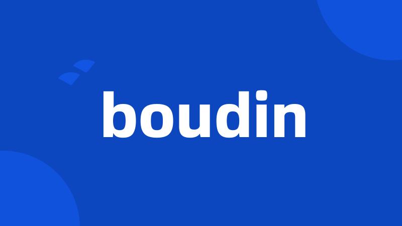 boudin