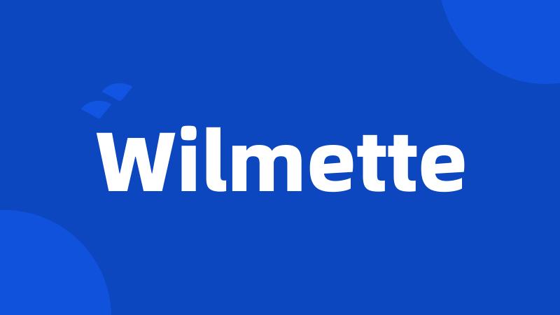 Wilmette