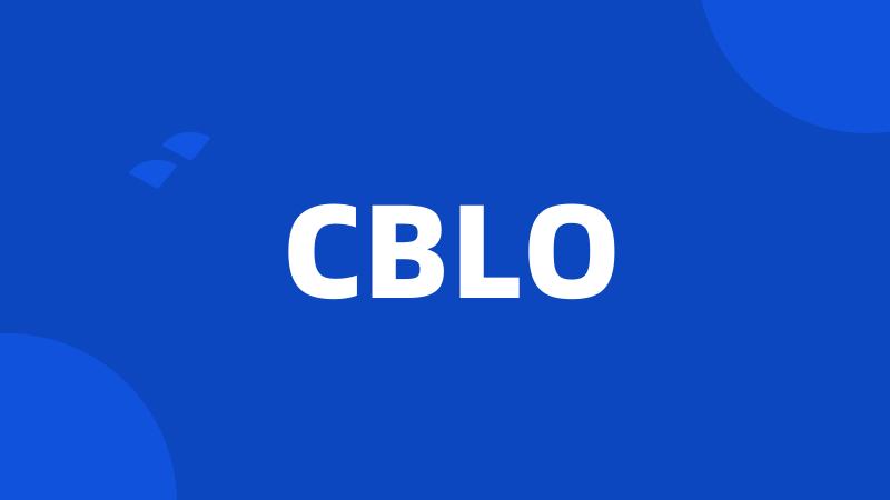 CBLO