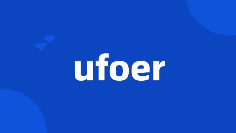 ufoer