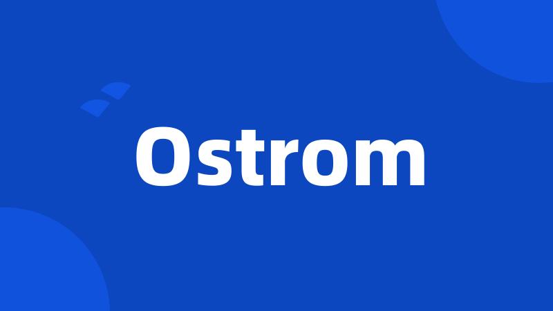 Ostrom