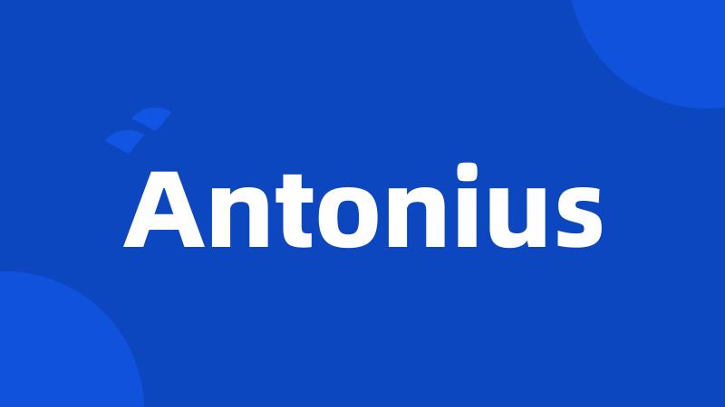 Antonius