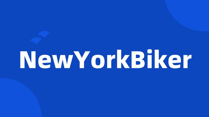 NewYorkBiker