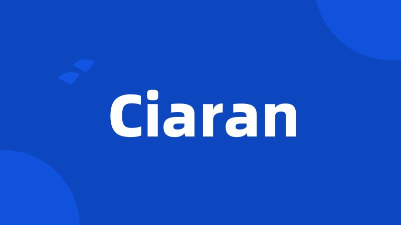 Ciaran