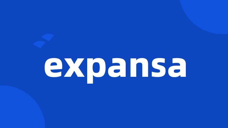 expansa