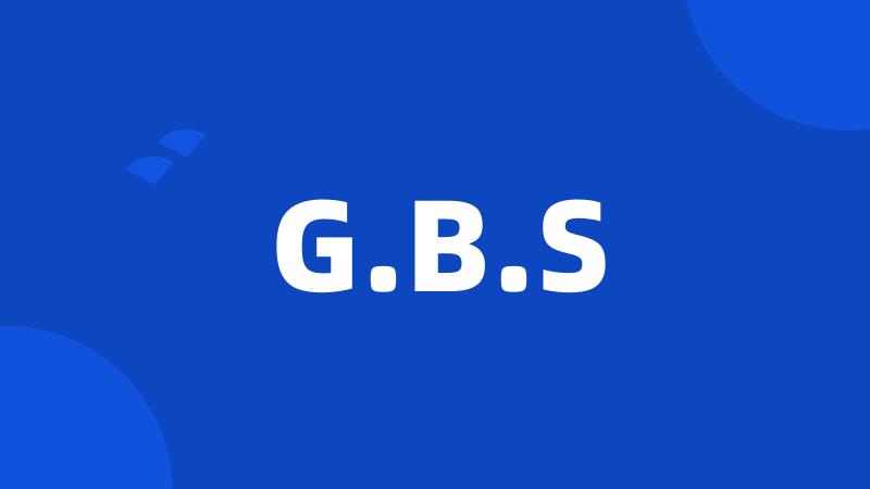 G.B.S