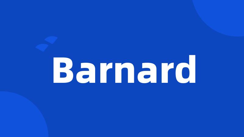 Barnard