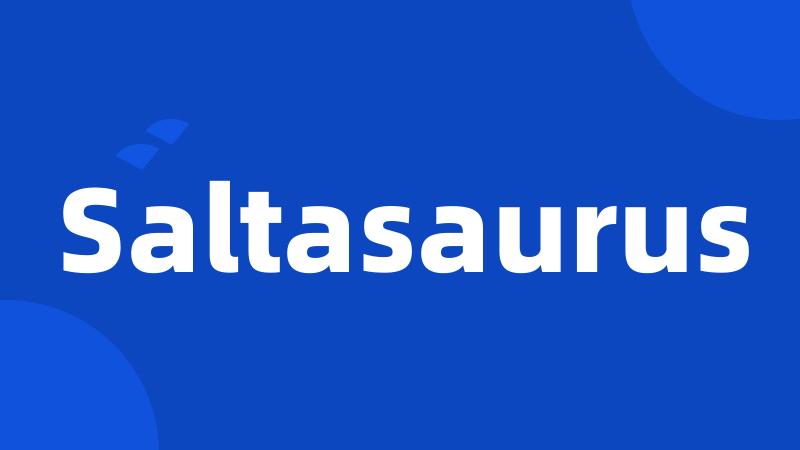 Saltasaurus