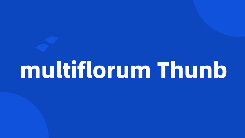 multiflorum Thunb