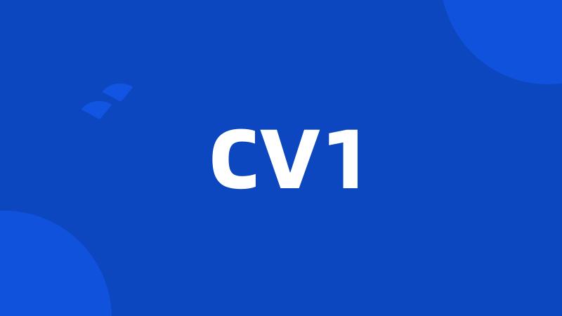 CV1