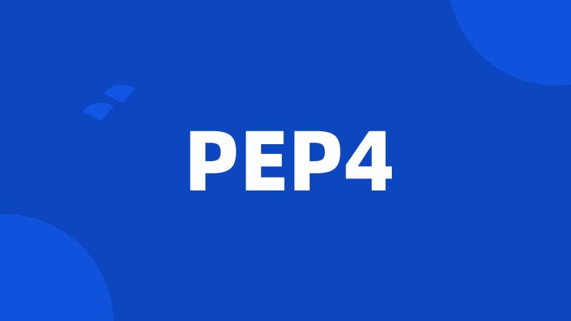 PEP4