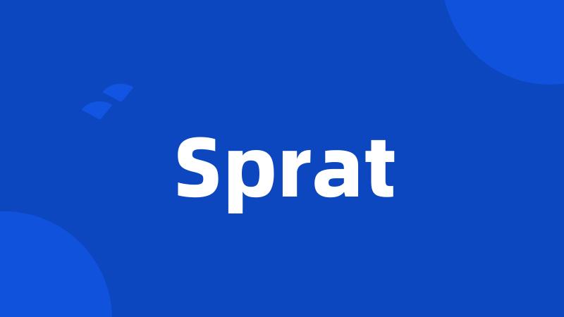 Sprat