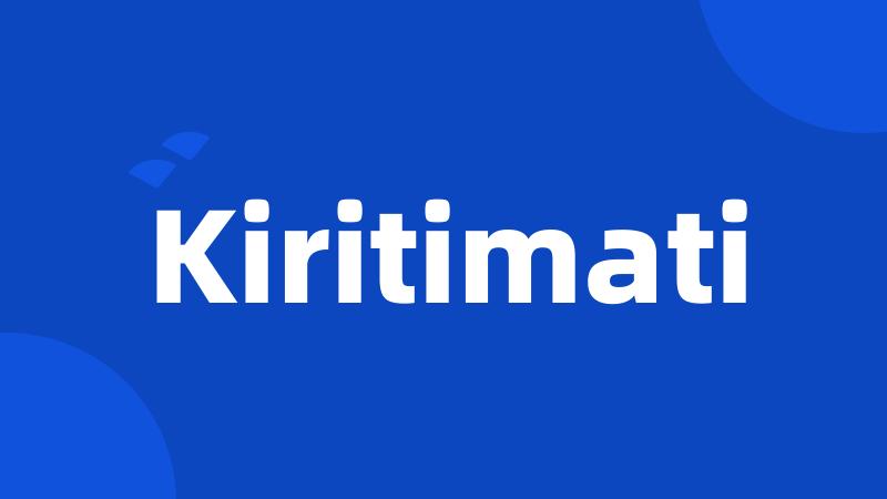 Kiritimati