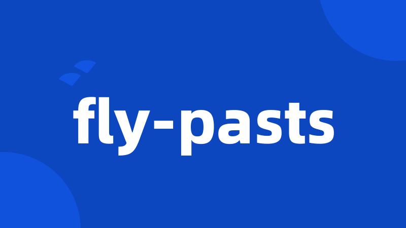 fly-pasts