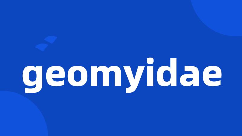 geomyidae