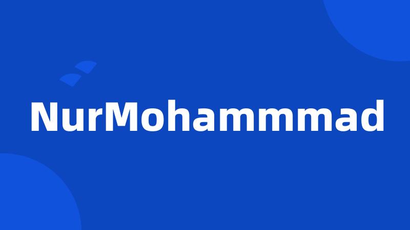 NurMohammmad