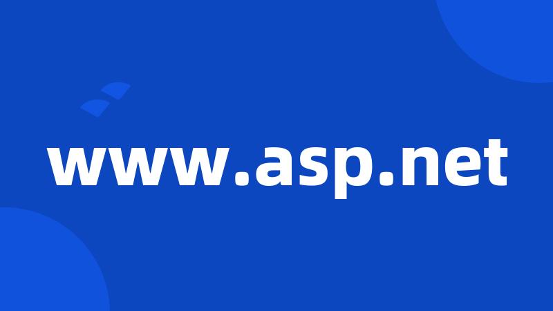 www.asp.net