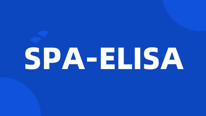 SPA-ELISA