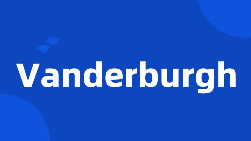 Vanderburgh