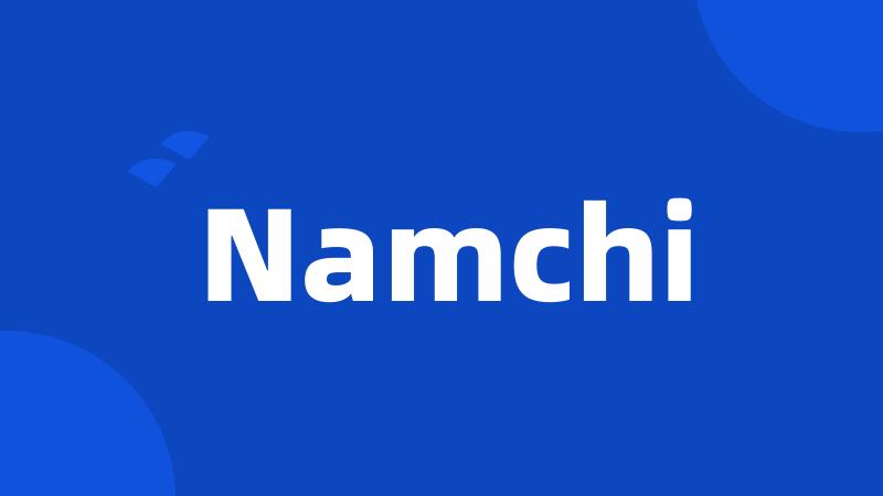 Namchi