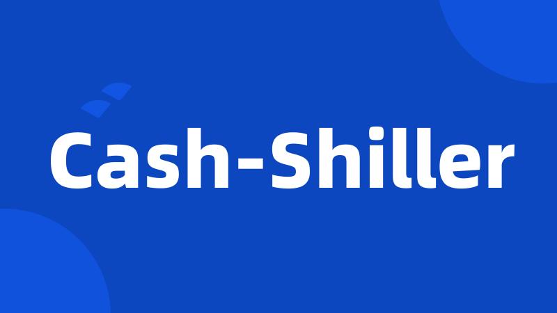 Cash-Shiller