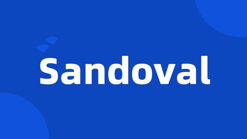 Sandoval
