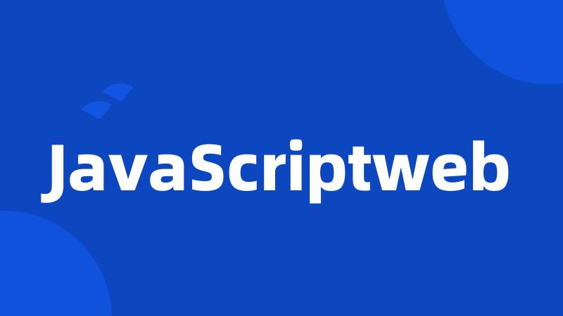 JavaScriptweb