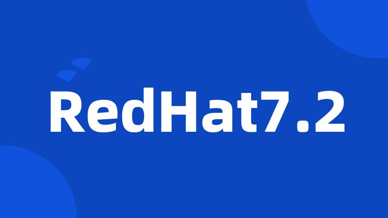 RedHat7.2