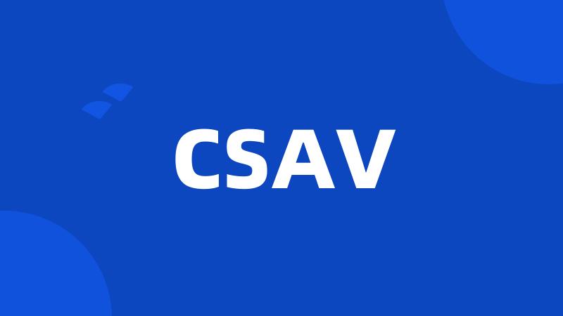 CSAV