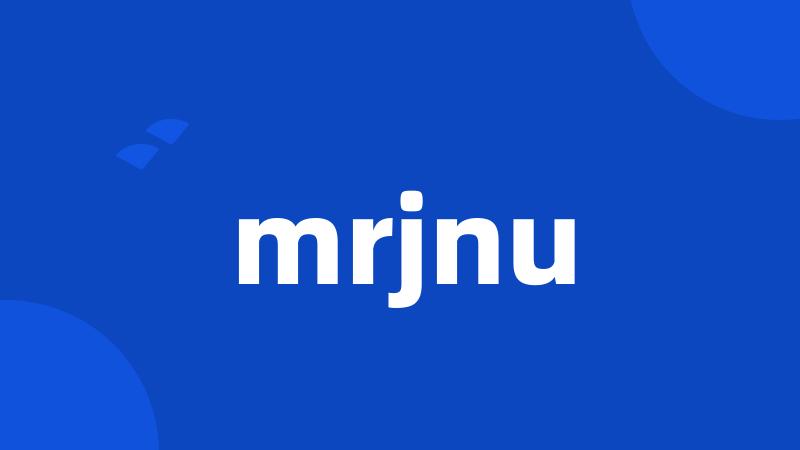 mrjnu