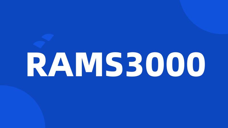 RAMS3000