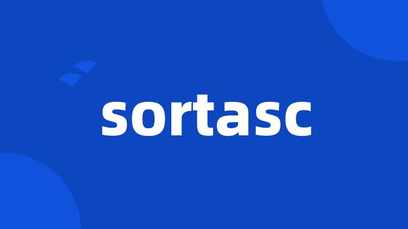 sortasc