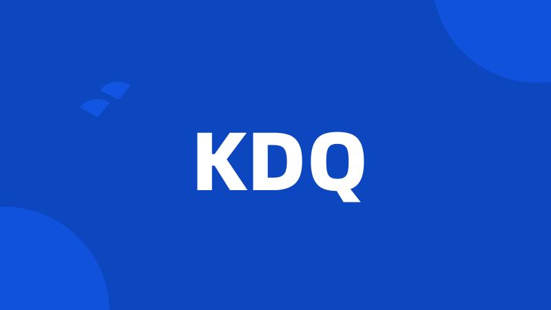 KDQ