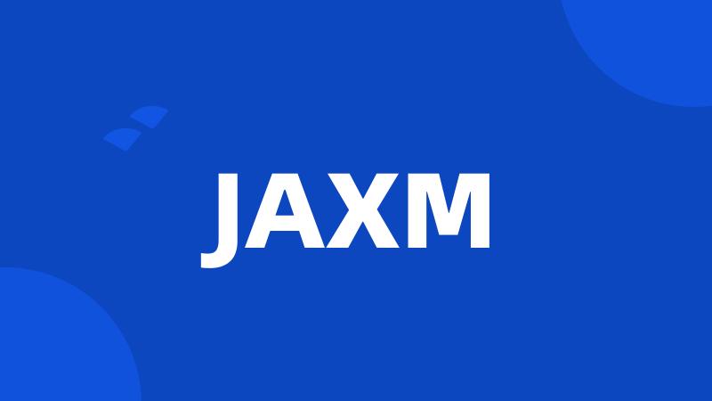 JAXM