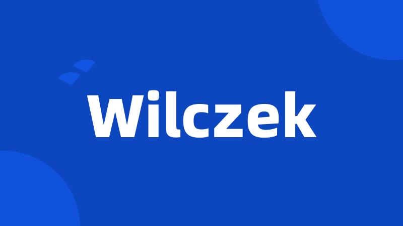 Wilczek