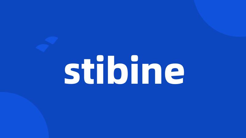 stibine