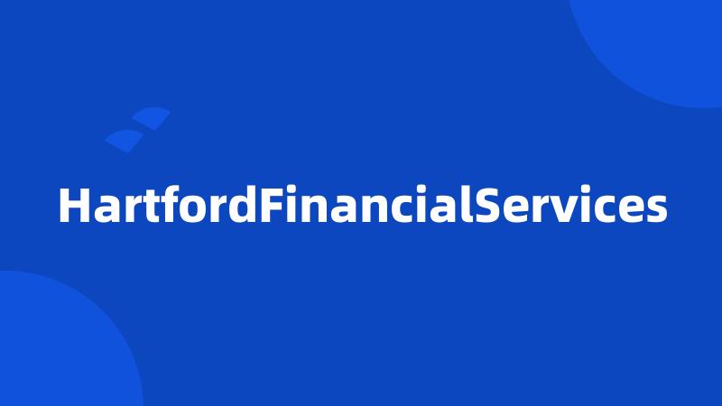 HartfordFinancialServices