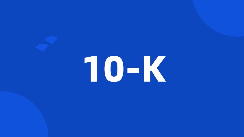 10-K