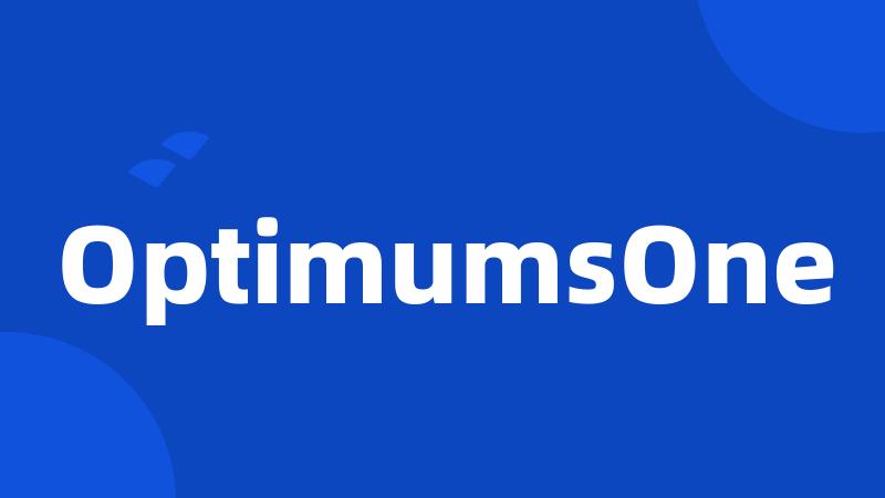 OptimumsOne