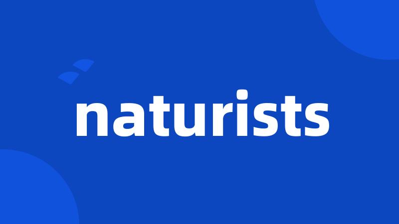 naturists