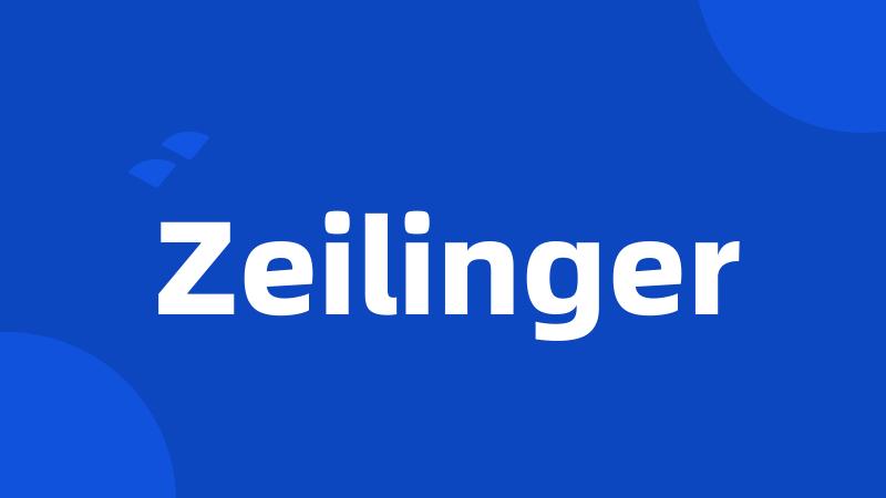 Zeilinger