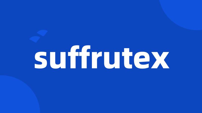 suffrutex