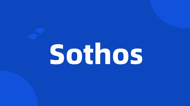 Sothos