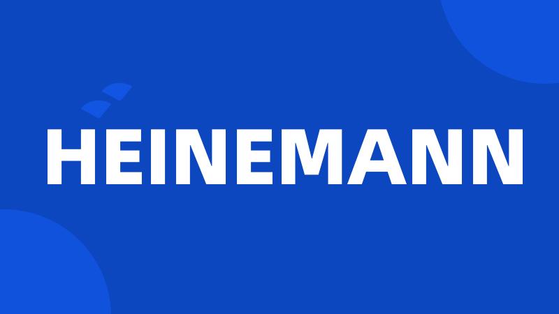 HEINEMANN