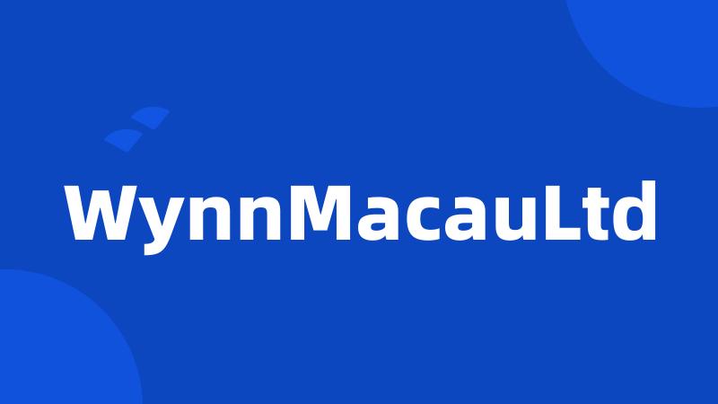 WynnMacauLtd