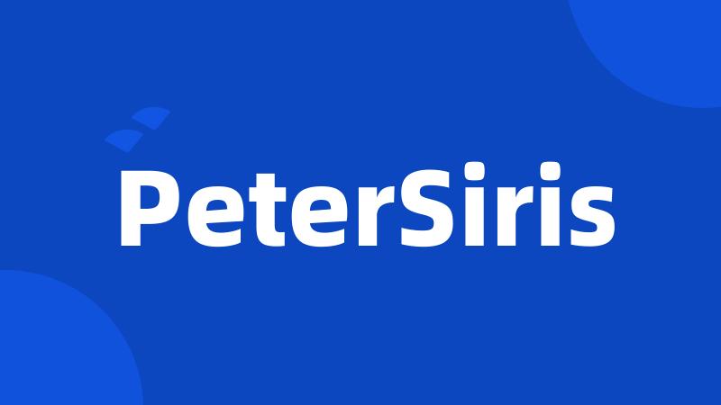 PeterSiris