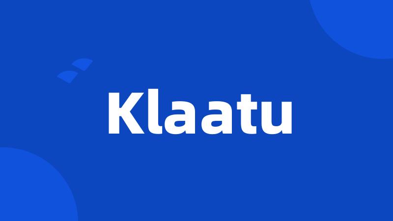 Klaatu