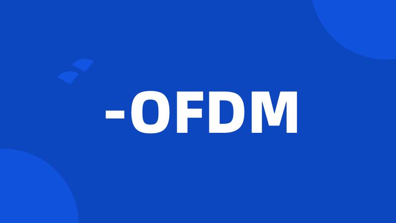 -OFDM